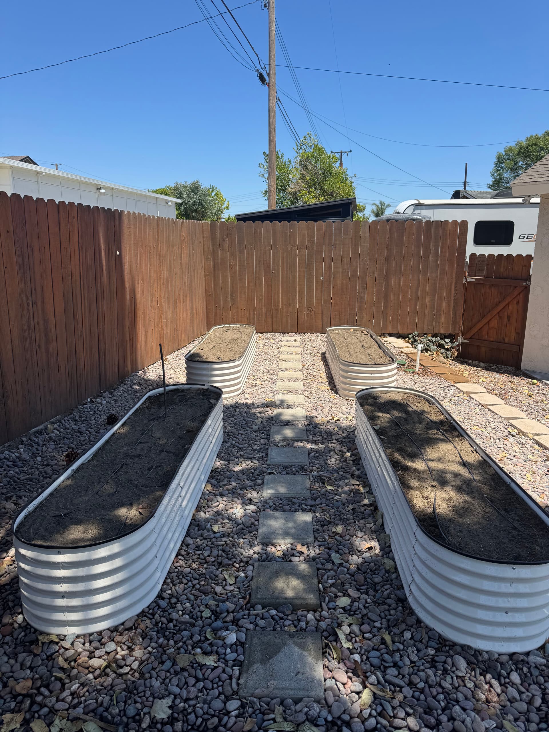Gallery photos for St. Augustine Sod, Sprinkler Upgrades, and Raised Garden Beds Done Right: Image #2