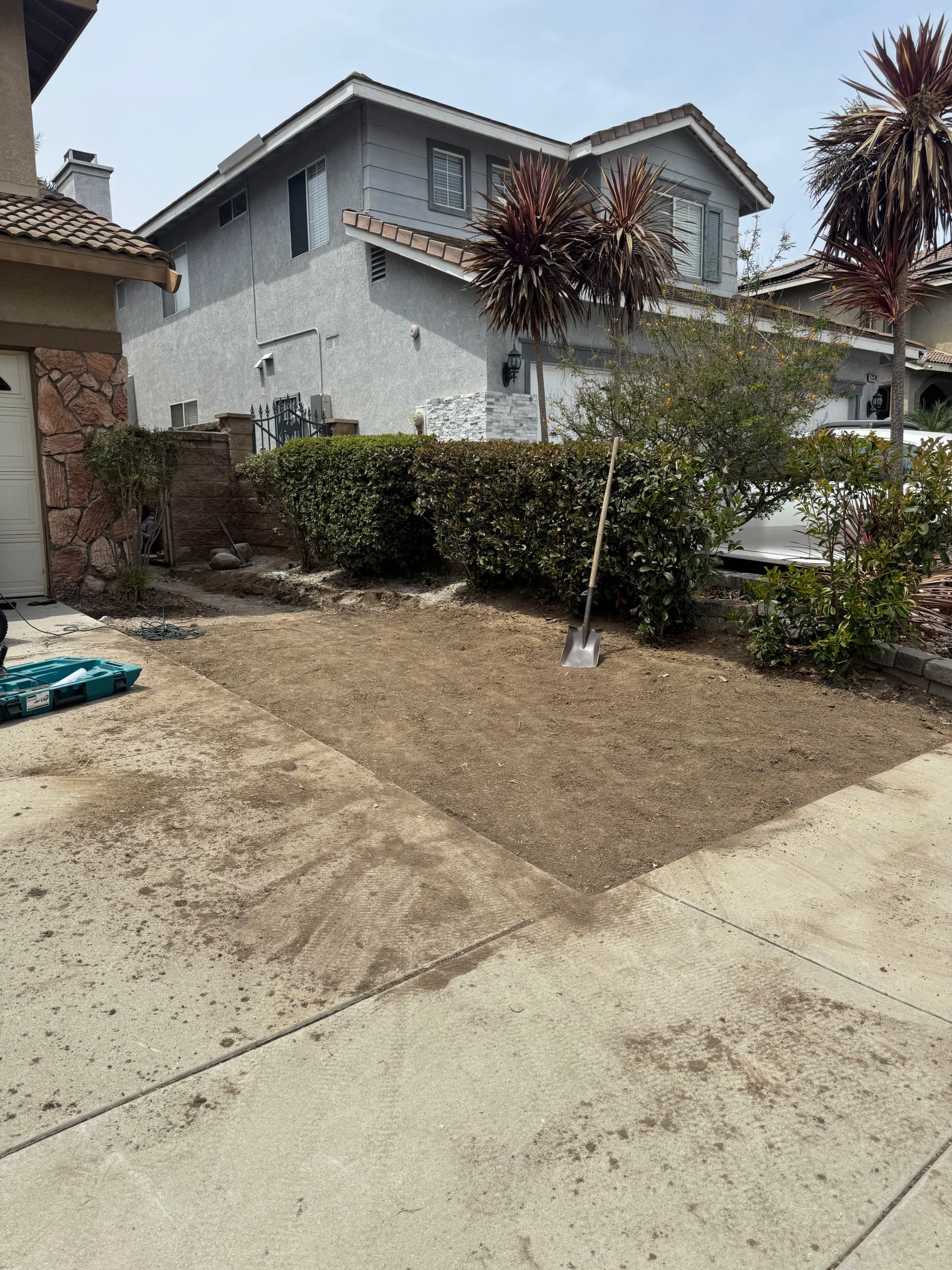 Gallery photos for Drainage Fix, New Walkway, Pool Coping Repair and Desert Landscaping: Image #7