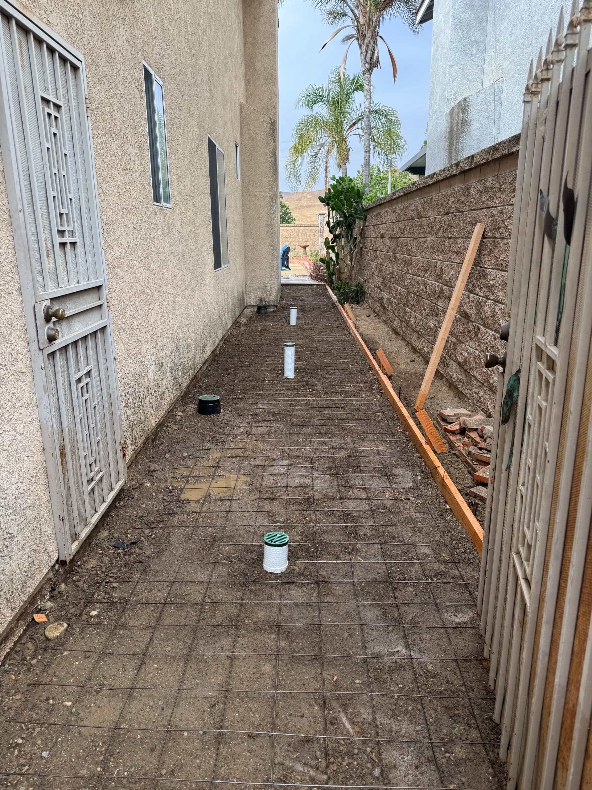Gallery photos for Drainage Fix, New Walkway, Pool Coping Repair and Desert Landscaping: Image #5