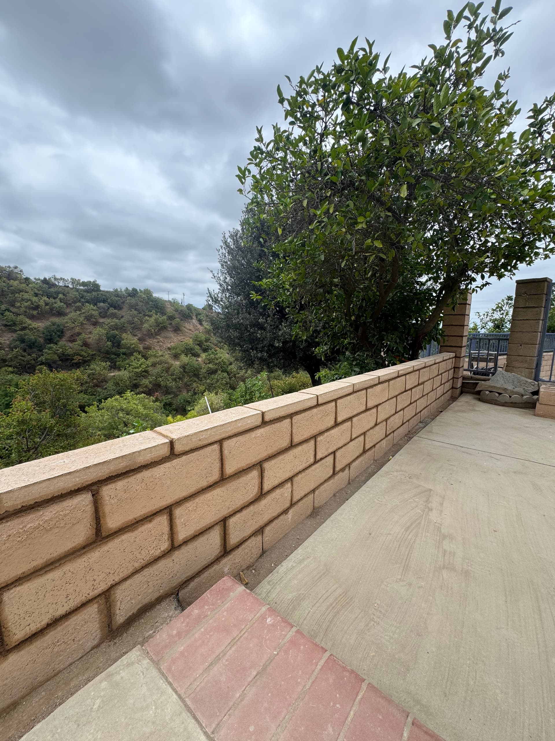 Gallery photos for Slumpstone Retaining Wall Replacement in Rowland Heights: Image #1
